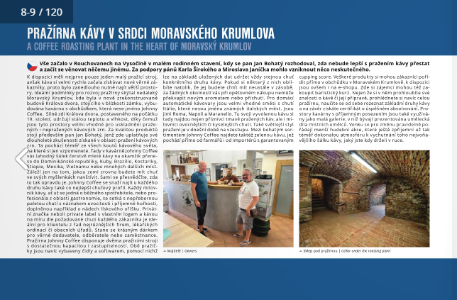 kniha johnny coffee